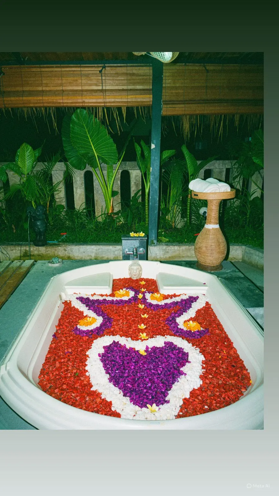 flower bath parina spa in ubud
