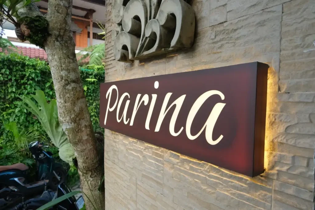 parina spa in Ubud with parking